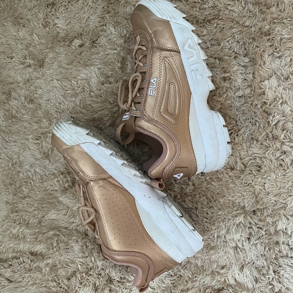 FILA DISRUPTOR II SNEAKER ROSE GOLD - Picture 2 of 5